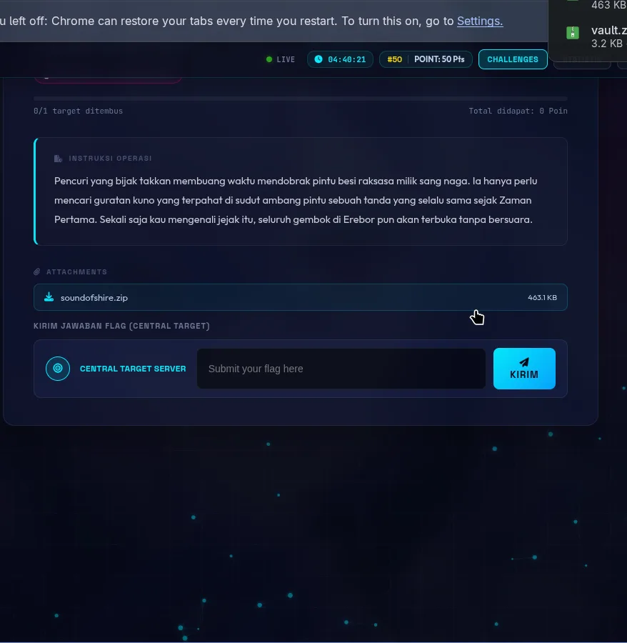 Challenge The Leaky Archive